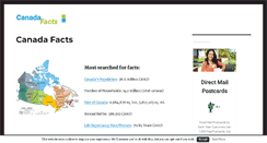 Desktop Screenshot of canadafacts.org